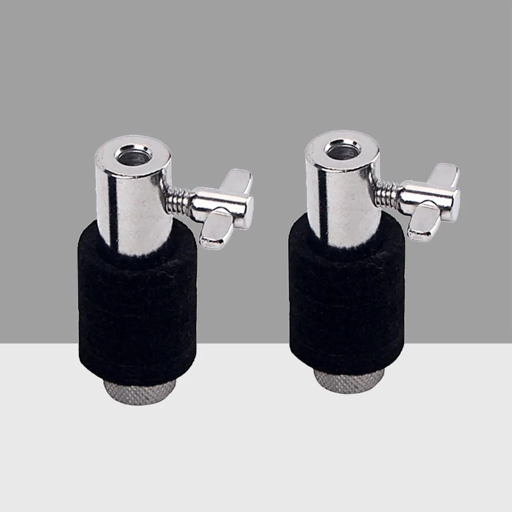 

2Pcs Heavy Duty Hi-Hat Clutch Metal Cymbal Mounting Tool for Drum Kit Stand Reliable Percussion Parts Accessories Wc01 Black