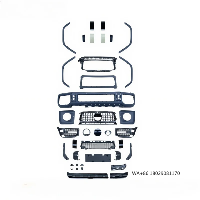 

Подходит для Mercedes Benz G-Class G350 G500 W464 18-23 модифицированный G63 передний бампер, решетка колесной арки, крышка заднего фонаря
