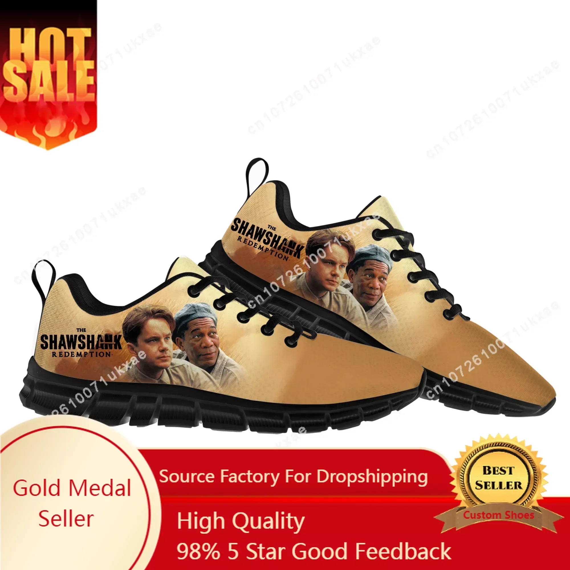 

The Shawshank Redemption Sports Shoes Mens Womens Teenager Kids Children Sneakers Parent Child Sneaker Customize DIY Couple Shoe