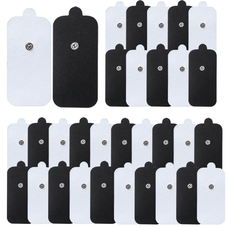 

5x10 см электродные подушечки нетканые клейкие гелевые наклейки для электрического стимулятора мышц проводящие патчи массажер наклейки