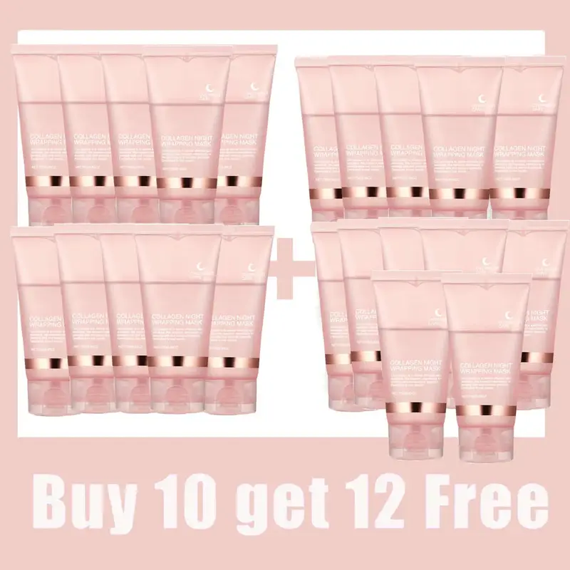 Collagen Peel-off Mask Night Wrapping Facial Mask Deeply Moisturizing Hydrating Firming Skin Facial Mask Daily Face Skin Care - Image 11