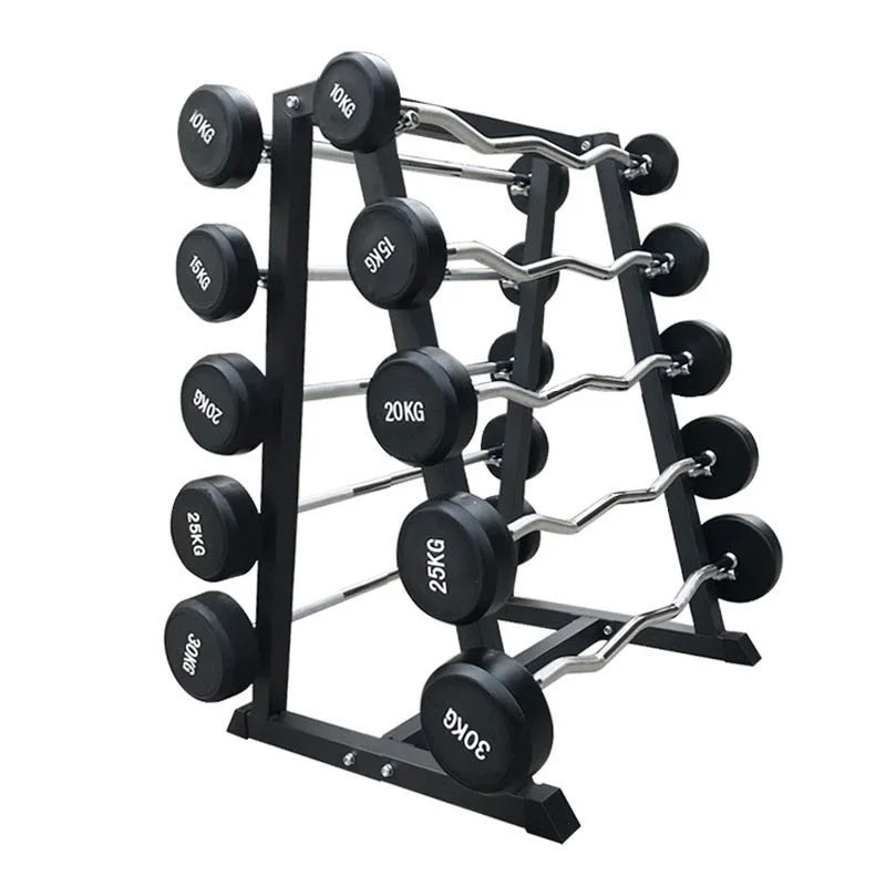 Anti-slip Spring Steel Unisex Weight Lifting Barbell set Barbells bar set