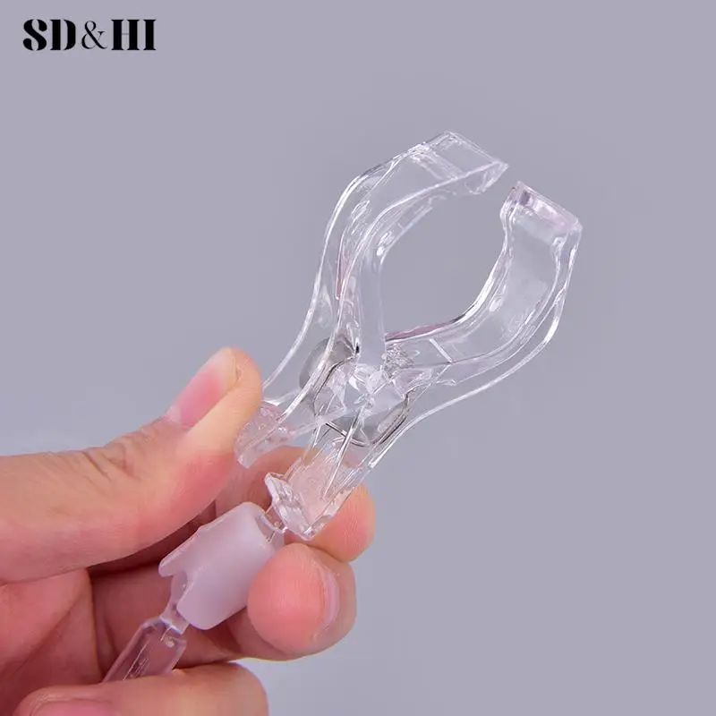 Plastic Shelf Clamp Price Label Tag  Advertising Clips Holders Sign Display