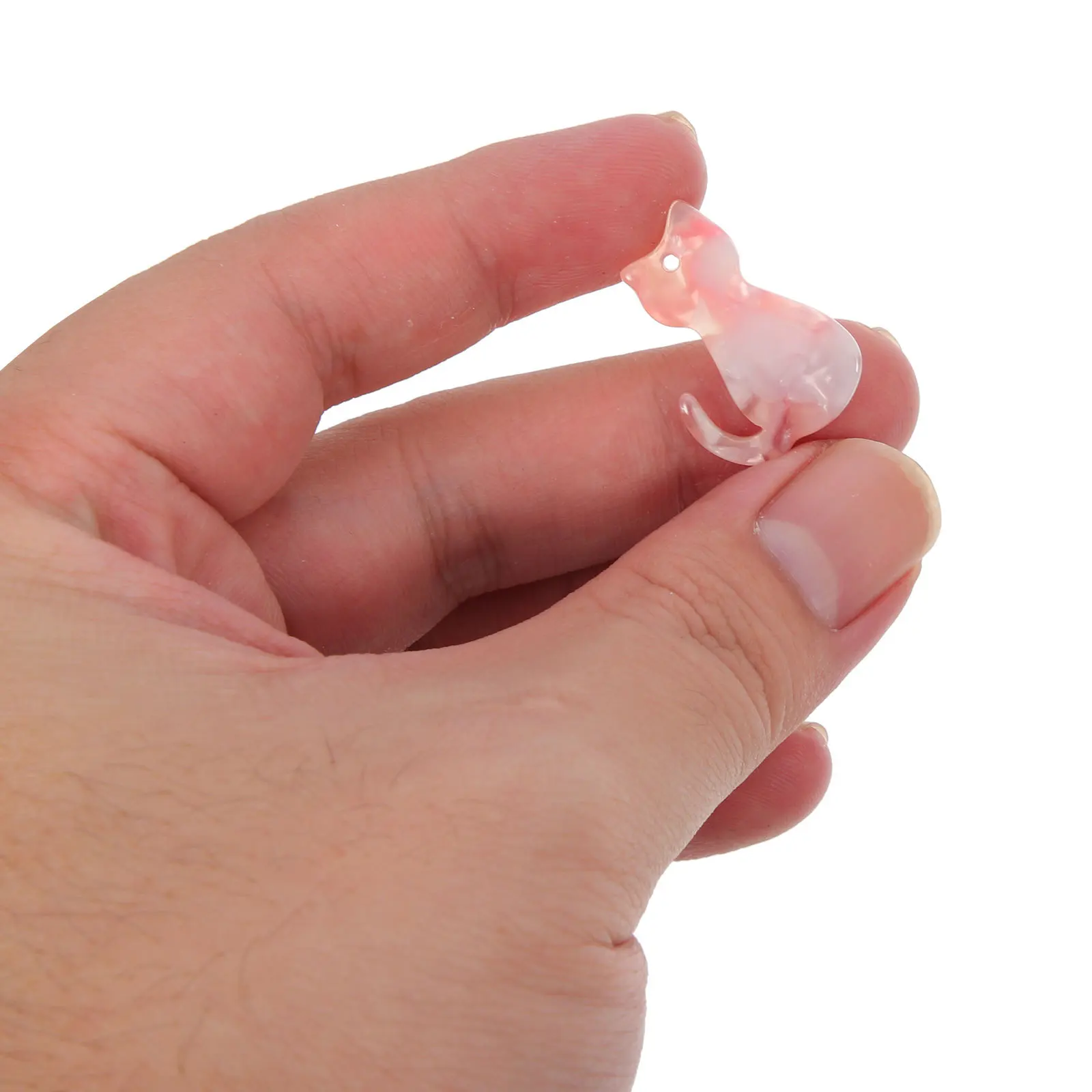 20 قطعة سحر القط رائعتين قلادة رائعة DIY بها بنفسك صنع المجوهرات ديكور حقيبة جميلة اكسسوارات القط قلادة مفتاح ملحقات السلسلة