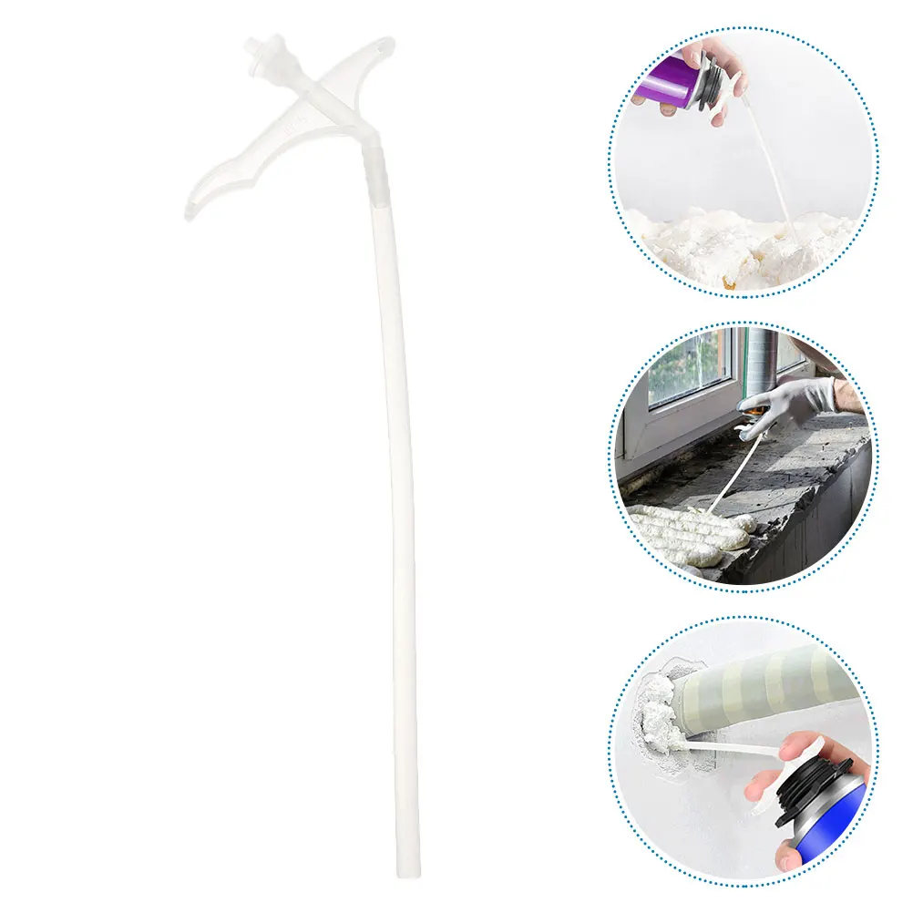 

20pcs Foam Sealing Tubes For Gap Filling Fast Diy Repair Durable Plastic Nozzles Spray Applicator Tool Wall Floor Wood Stone