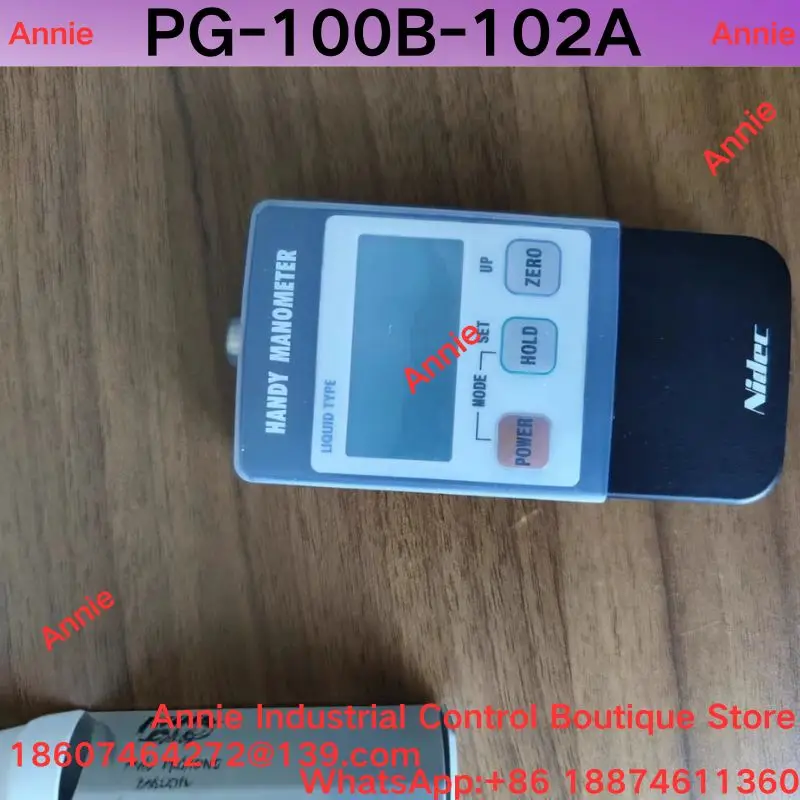 brand-new.  PG-100B-102A Handheld Digital Display Pressure Gauge (Negative Pressure)