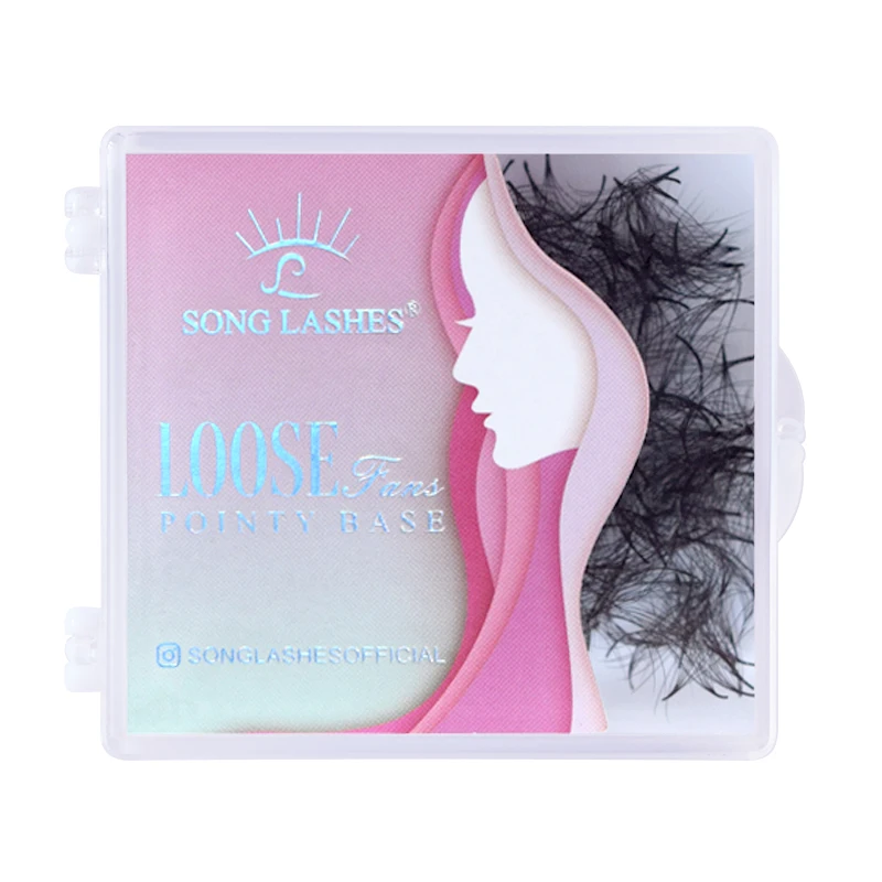 Song Lashes Loose Fans Volume  Pointy Base Volume Fans Russe  Lash Slim Thin Lash Eyelashes  Sharp Narrow Stem