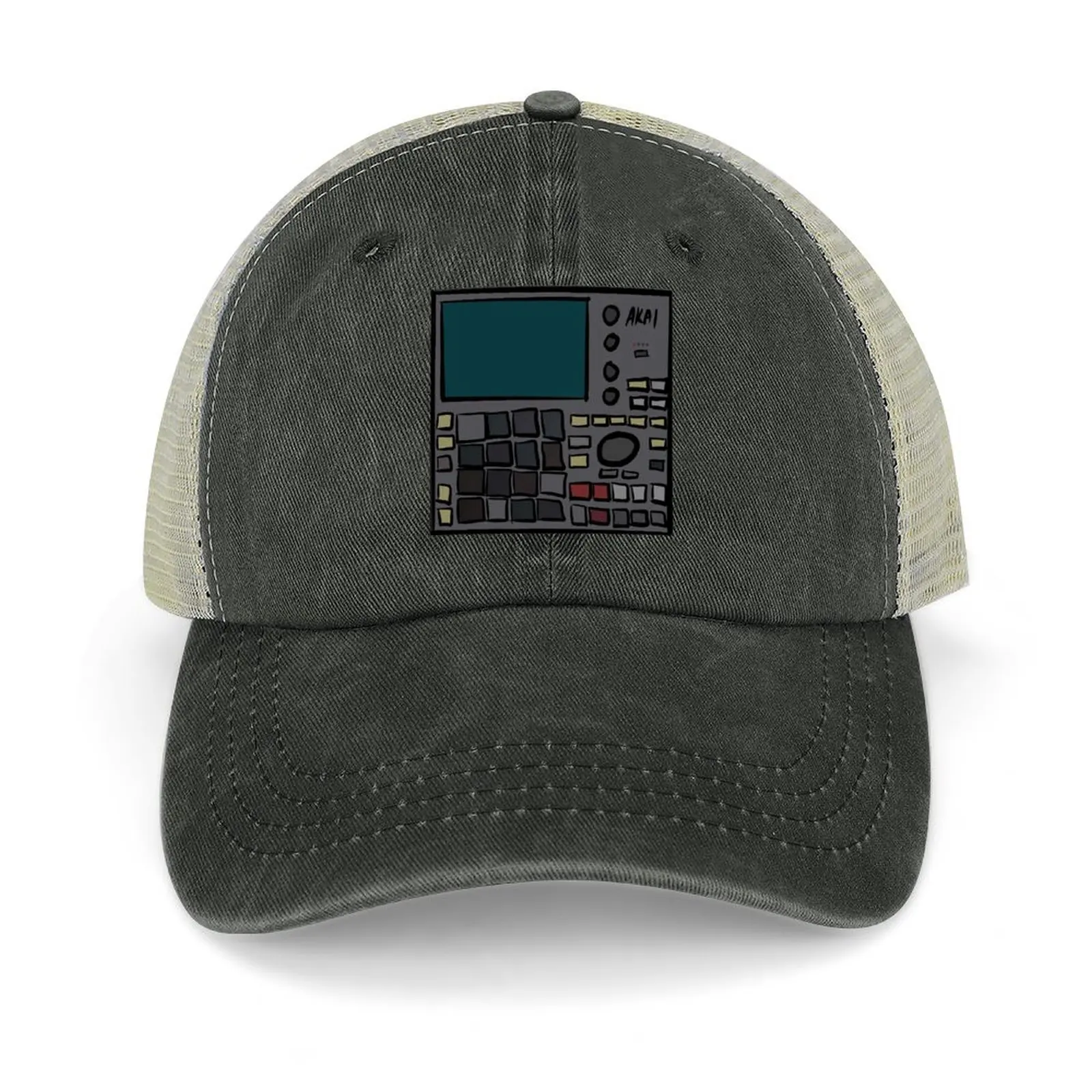 

Akai MPC One Drum Machine Baseball Cap Vintage Mountaineering Fishing cap Funny hats Men Women's