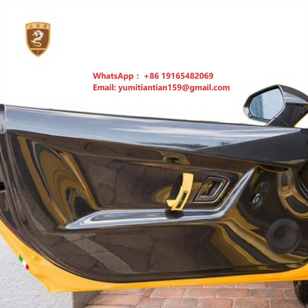 For Lamborghini Gallardo Lp540 Lp550 Lp560 Lp570 Model Car Dry Carbon Fiber Door Interior Accessories