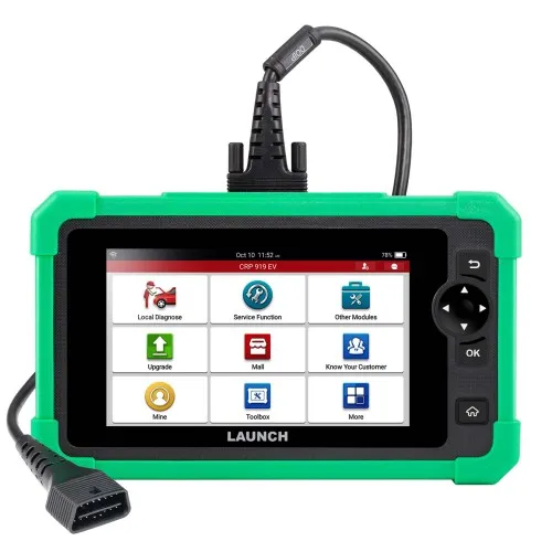 

CRP919 EV Electric Vehicles Diagnostic Scanner New Energy Cars Supports CAN FD DoIP ECU Coding CRP919EV Diagnostic Tool