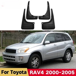 Car Fender  Mud Flaps For Toyota RAV4 2000-2005 XA20 2001 2002 2003 2004 Splash Guards MudFlaps Front Rear Mudguards