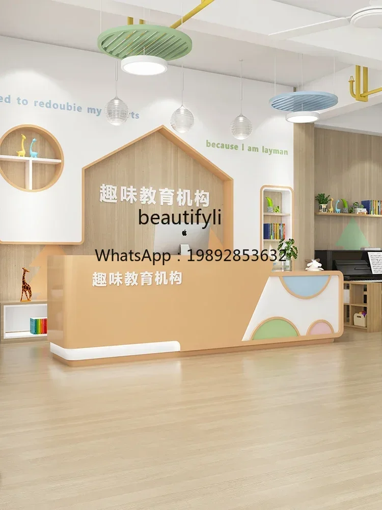 FF Playground Cashier Art Training Institution Front Desk Kindergarten Swimming Pool Counter