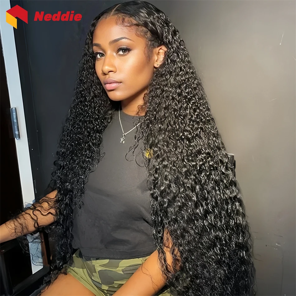 200 Density 13x6 HD Lace Front Wigs 100% Human Hair For Women Choice Cheap Frontal Black Deep Wave Curly Wig On Sale Clearance