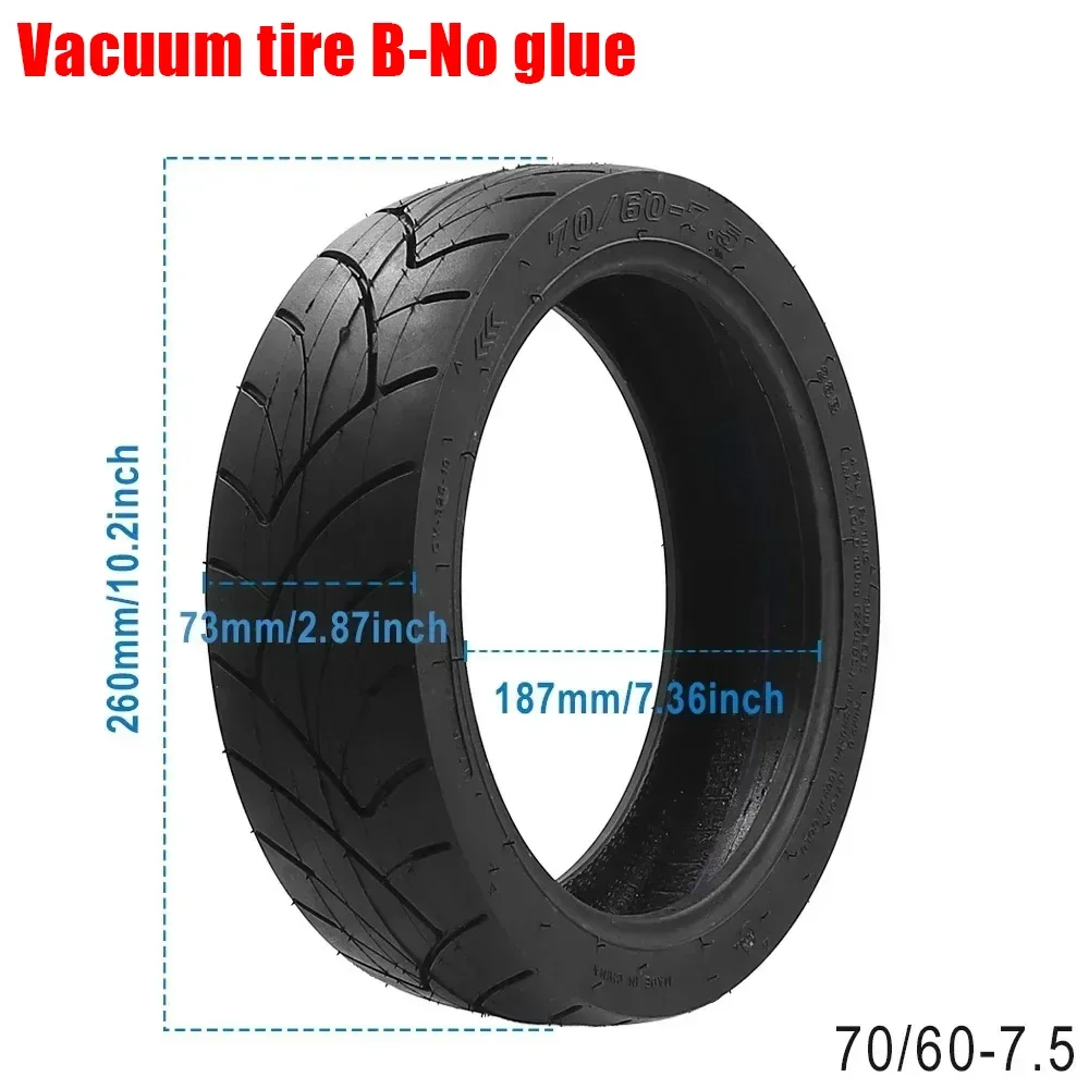11 Zoll 70/60-7.5 Reifen für Ninebot Max G3 ZT3 ZT3Pro Vakuumreifen Selbstversiegelnder Reifen Vollgummireifen Roller-Zubehör Selbstheilend – Detail 8