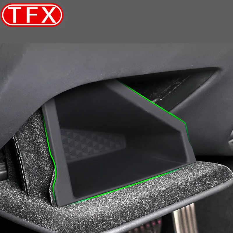 For Xiaomi SU7 2024 2025 Car Styling ID Box Storage Box Under The Driver's Seat Compartment Box Auto Modified Accessories