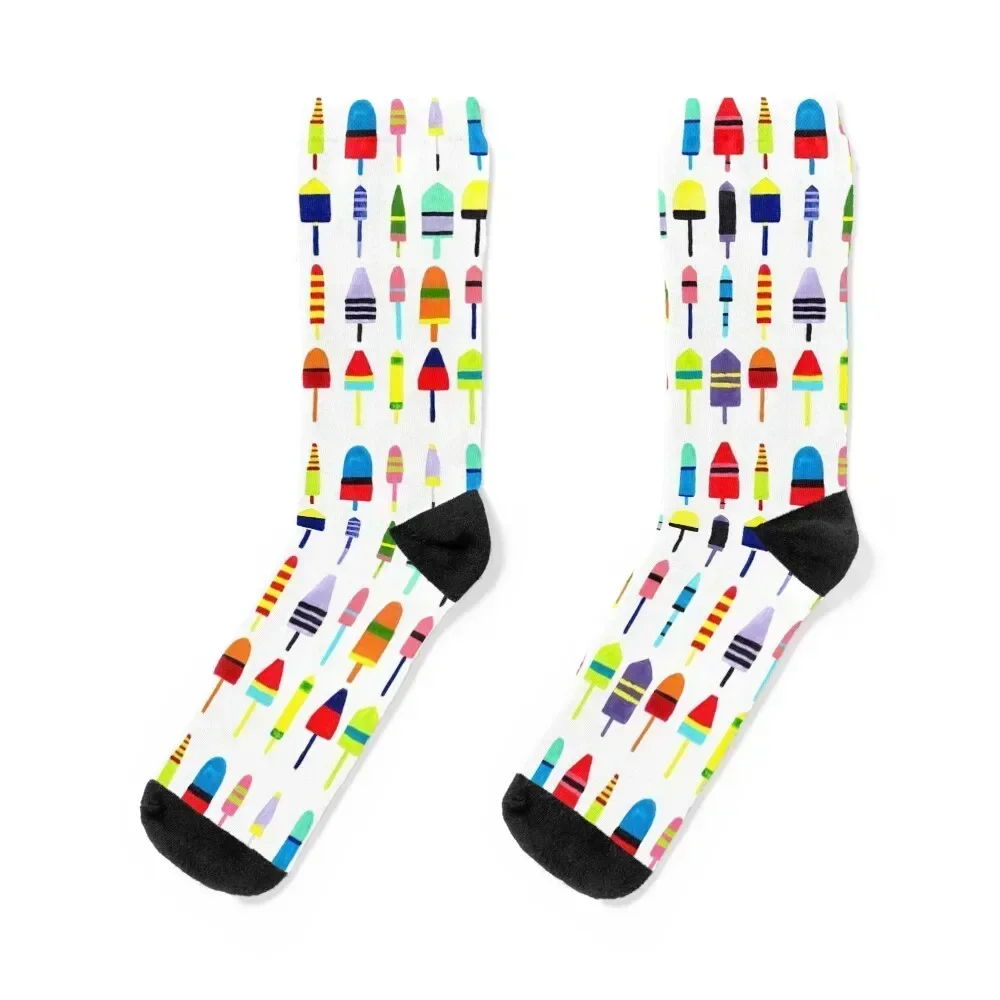 Colorful Lobster Buoys Socks Thermal man winter anti slip football snow Christmas Socks For Women Men's