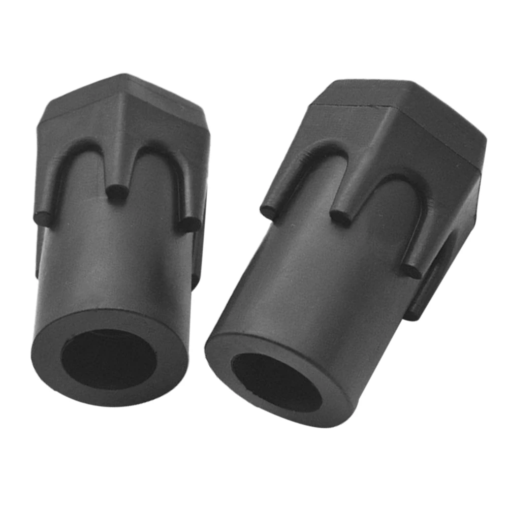 

2pcs Footrest Plug Rubber Cover Pegs Protector Electric Bike Parts Footpeg End Plug Antislip Compatibility Motorcycle