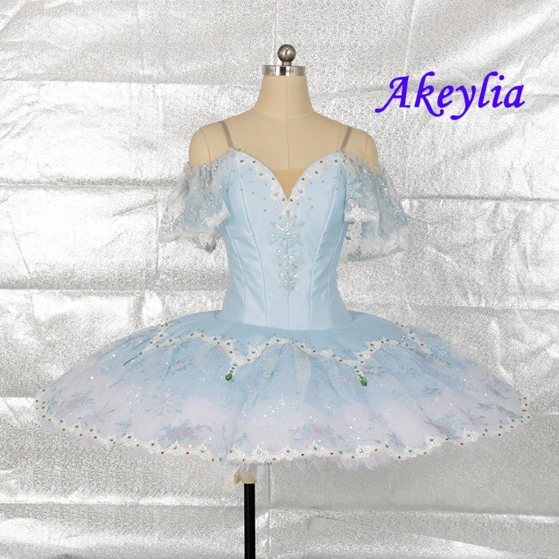 شاحب الأزرق الباليه توتو زي المهنية كسارة البندق فطيرة توتو الكلاسيكية النوم الجمال الأميرة توتو شنق JN0514