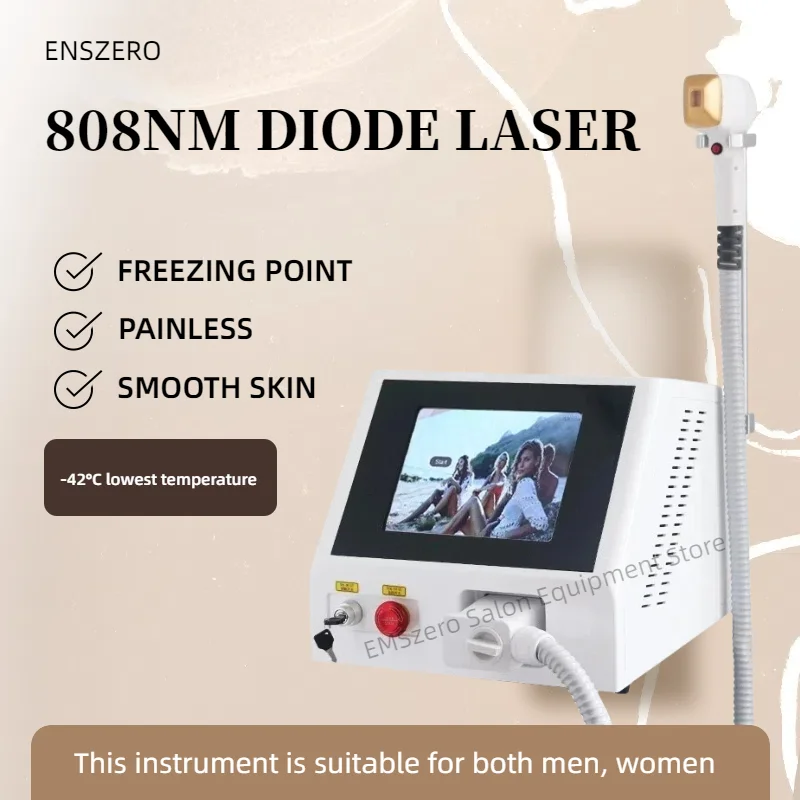 

3 waves IPL Professional Diode Ice Titanium Laser Body Hair Removal Machine 2025 Portable 808 755 Alexandrite Device Permanent