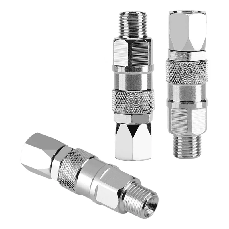 

2025 Trend 1/4 дюйма, пистолет из нержавеющей стали, безвоздушный шланг для распыления краски, безвоздушный шланг для распыления высокого давления, поворотное соединение