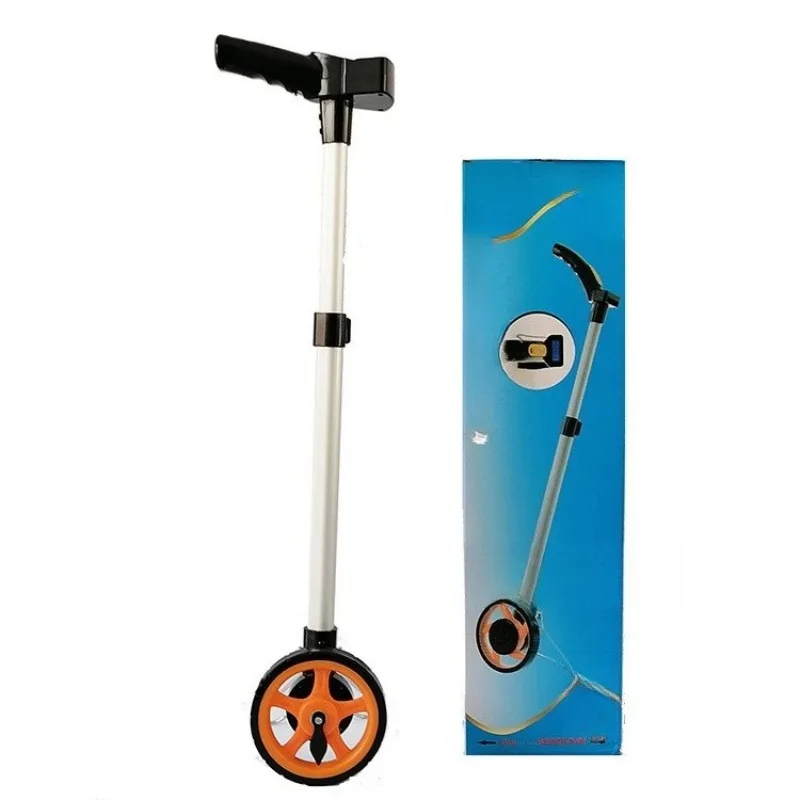 

Portable Small Wheel Electronic and Mechanical Digital Display Distance Wheel Rangefinder Hand Push Rolling Rangefinder Wheel