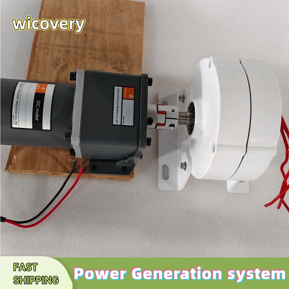 Niedrigdrehzahl-Permanentmagnetgenerator 5KW 7KW 12V 24V 48V 3-Phasen-Wechselstromgenerator zur Verwendung mit Antriebsmotor und Kupplung