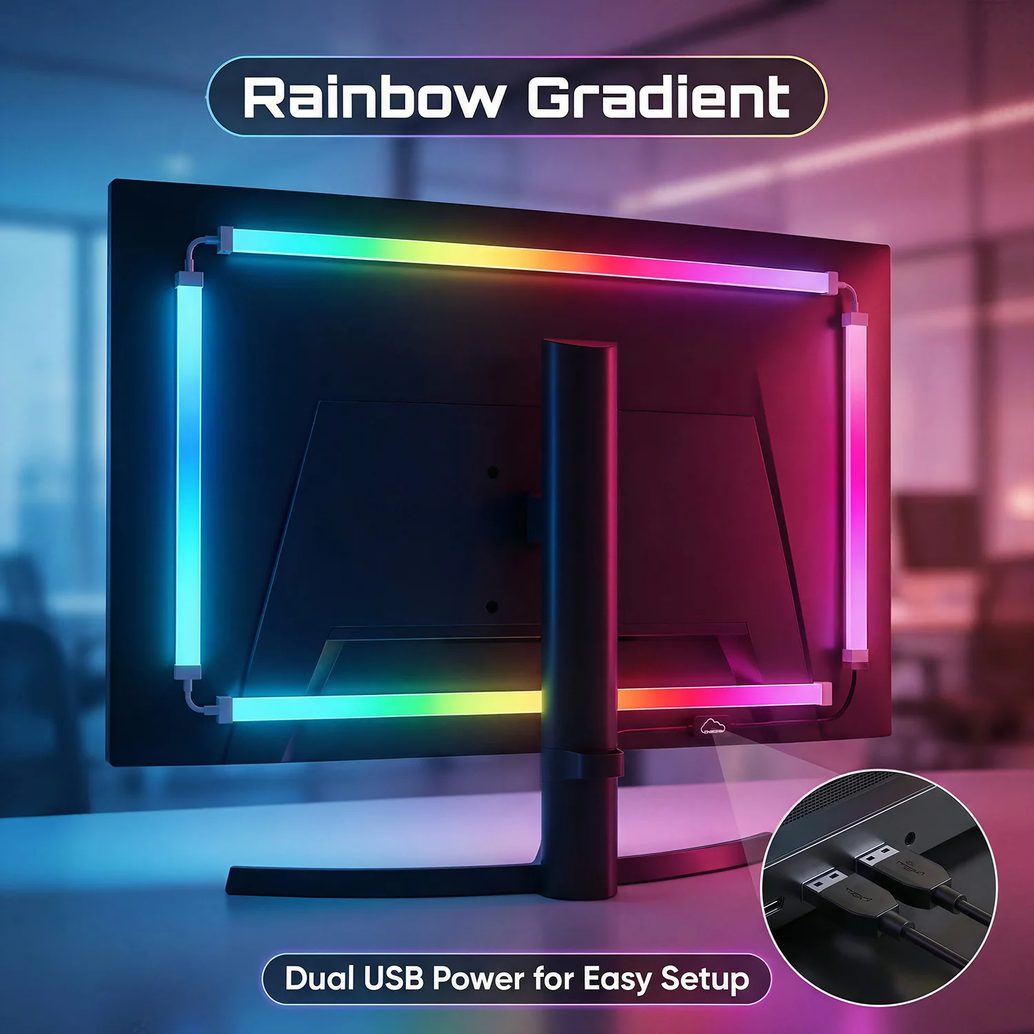 WACUAAO Next-Gen RGBIC PC Moni - Zero Esports Gaming Gear recension och pris