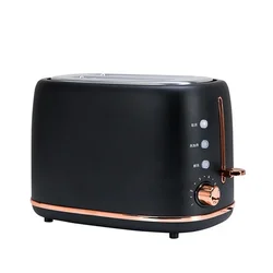 Automatic Toaster Sandwich Maker Grill 2 Slices Slot Cooking Bread Toast Oven Household Electric Breakfast Baking Machine Heater