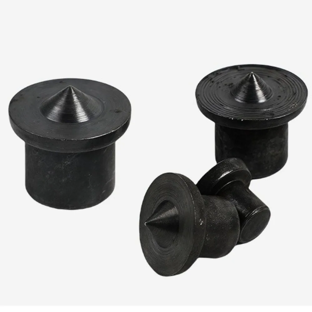 Precision Metal Dowel Center Set Round Pin Conical Design Tenon Center Set Silver/Black Wood Dowel Center Furniture Assembly