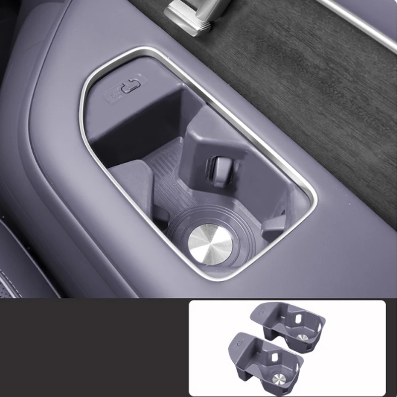 

Silicone Pad for Water Cup for Nio EL8 ES8 2025 2026 Third Row Protective Pad New Car Decoration Accessories