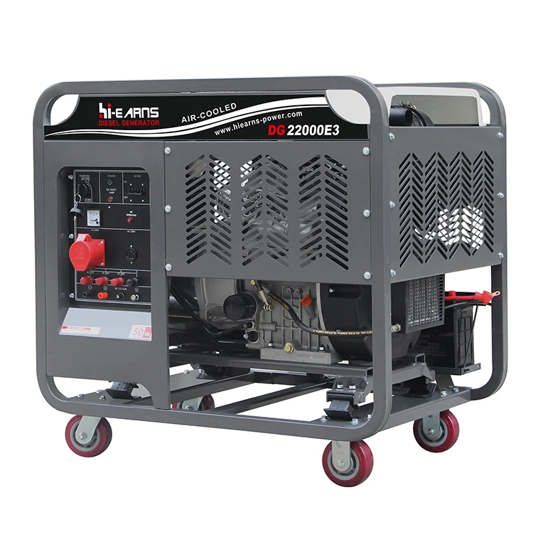 Air-cooled two cylinder 2V98 die·sel fuel 20kva 16kw generator