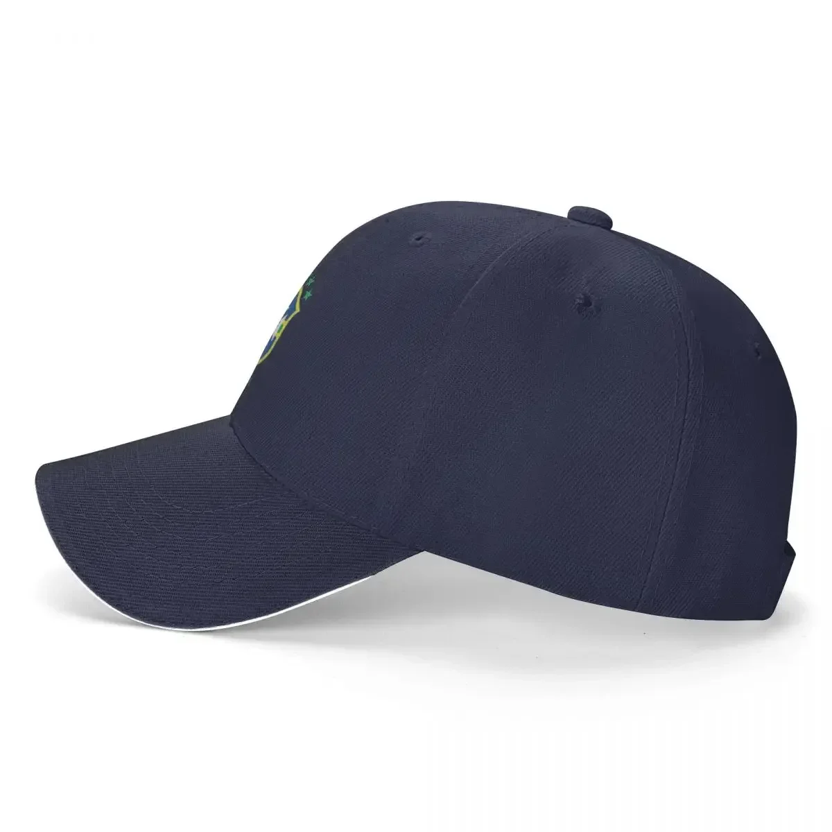 Boné de beisebol para homens e mulheres, Sports Streetwear, Outdoor Chapéus, Sports Caps, Brasil Support Gift, Bandeira do futebol, Brasil, Luxury Brand, 2024