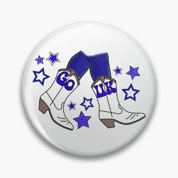 Go Uk botas de vaquero botón suave Pin mujeres amante broche Collar lindo divertido decoración de moda Pin de solapa creativo ropa sombrero regalo de Metal