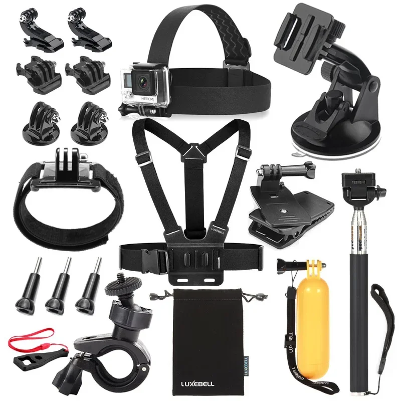 

FF-18HB For GoPro Hero5 6 360-degree panoramic camera accessory set 19-in-1 combination package