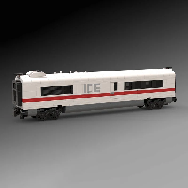 Moc Bausteine BR403 EIS 3, deutsche High-Speed-Zug-Technologie, modulare Ziegel, Modell, Geschenke, Weihnachten, Spielzeug, DIY-Sets, Montage