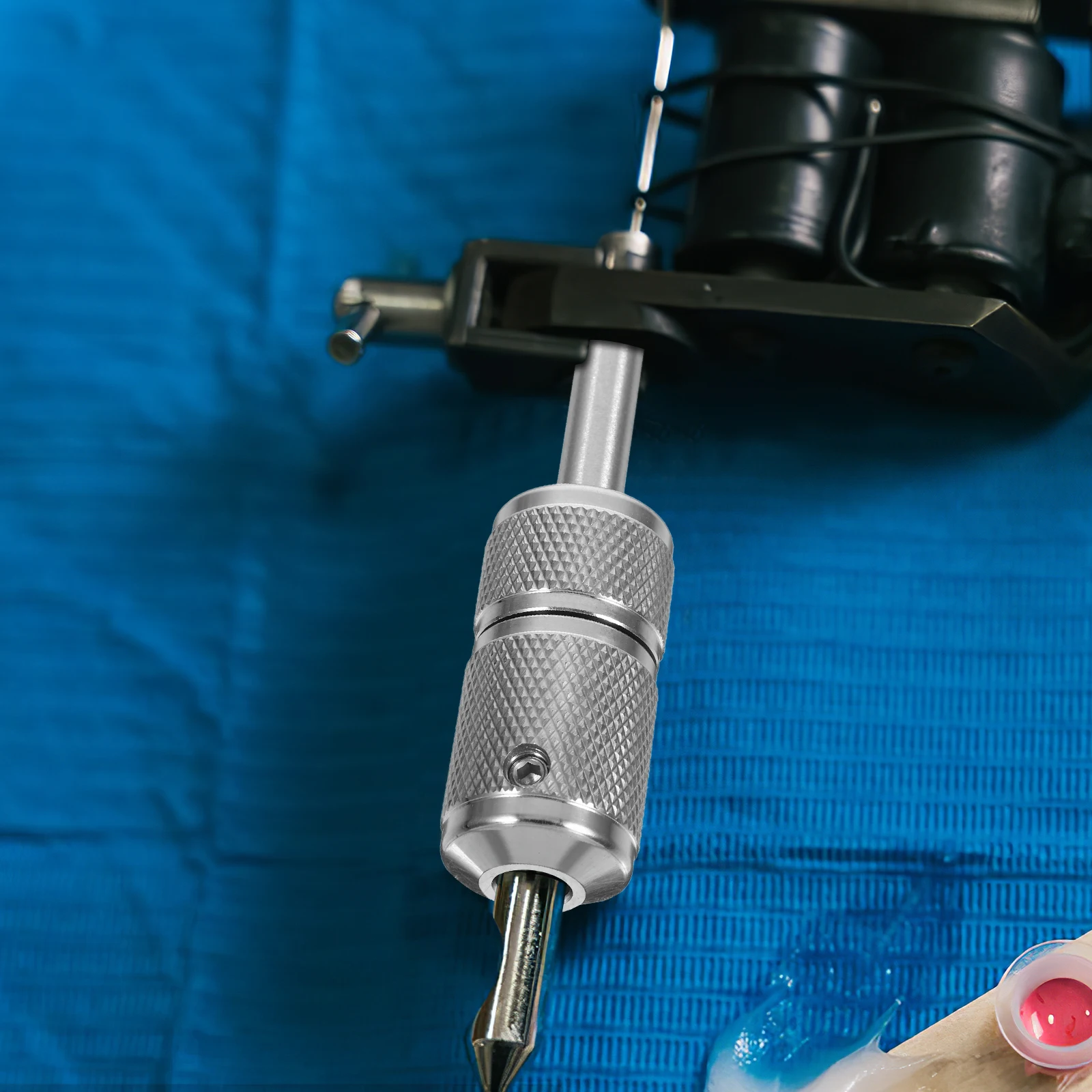 

Self Locking Stainless Steel Tattoo Grip Non Slip 22mm Grip for Professional Artists Body Art Tools Grips Grips Stainless Steel