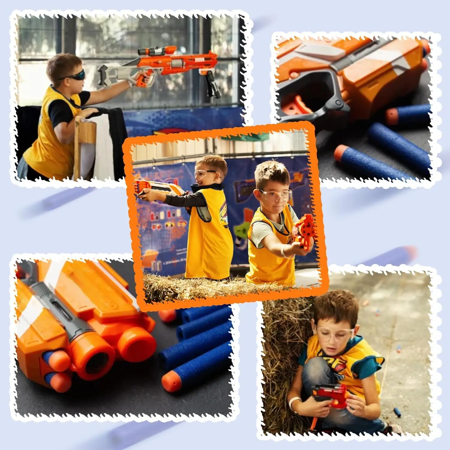 リフィルダーツ 100 個の弾丸弾薬パック ナーフ N-Strike Elite 2.0 シリーズ DinoSquad に対応 すべてのエリートブラスターと連携 ブルー