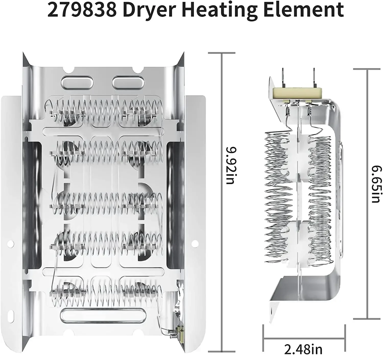 279838 Dryer Heating Element compatible with Whirlpool Kenmore