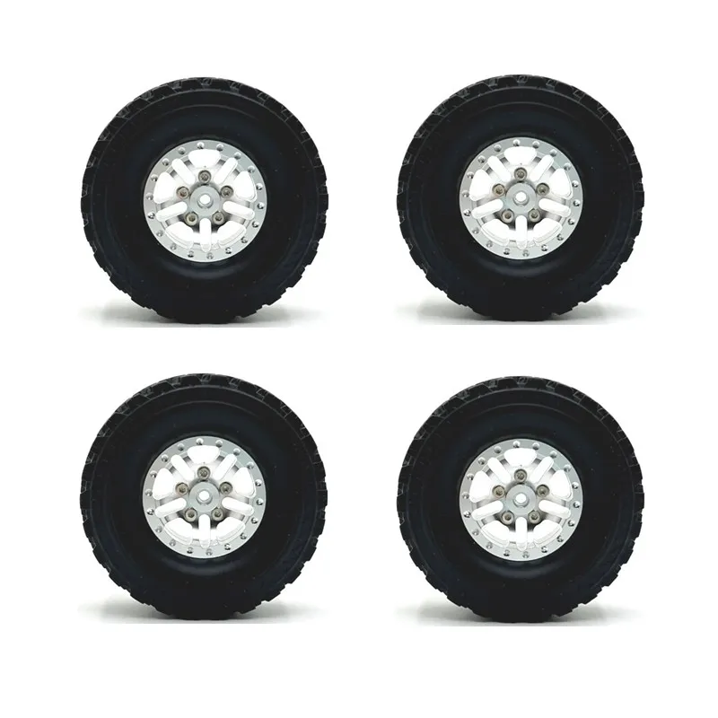 RC قطع غيار السيارات المعدنية ترقية أربع عجلات محرك الإطارات المشبك عجلة صالح ل MN 1/12 WPL 1/16 JJRC FY التحكم عن بعد اكسسوارات السيارات