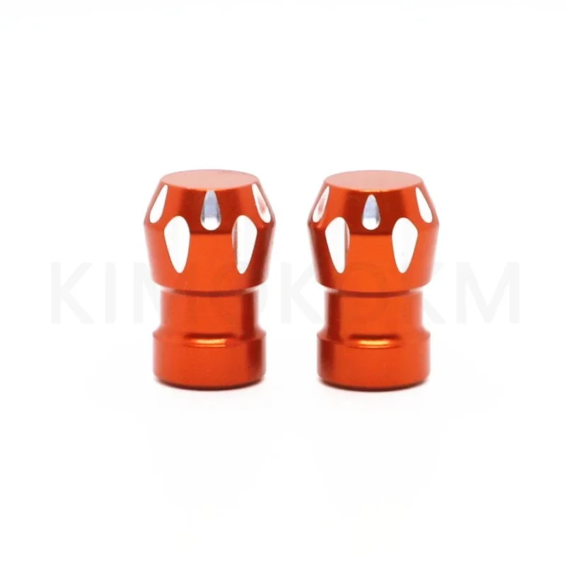 For motorcycle valve cover accessories for tire valve stems made of aluminum alloy to reduce wind resistance and dust
