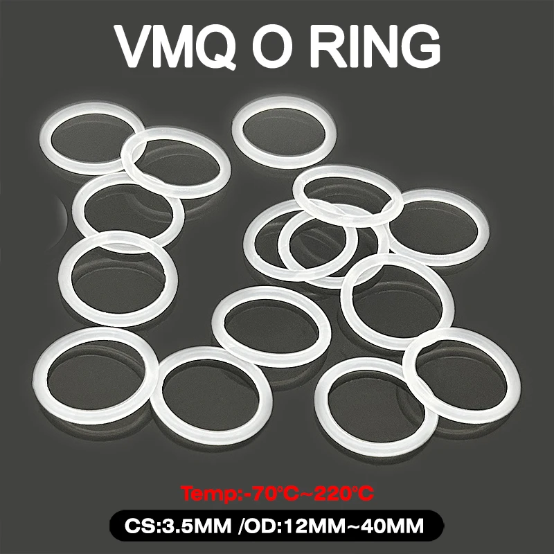 50Pcs Silicone Ring…