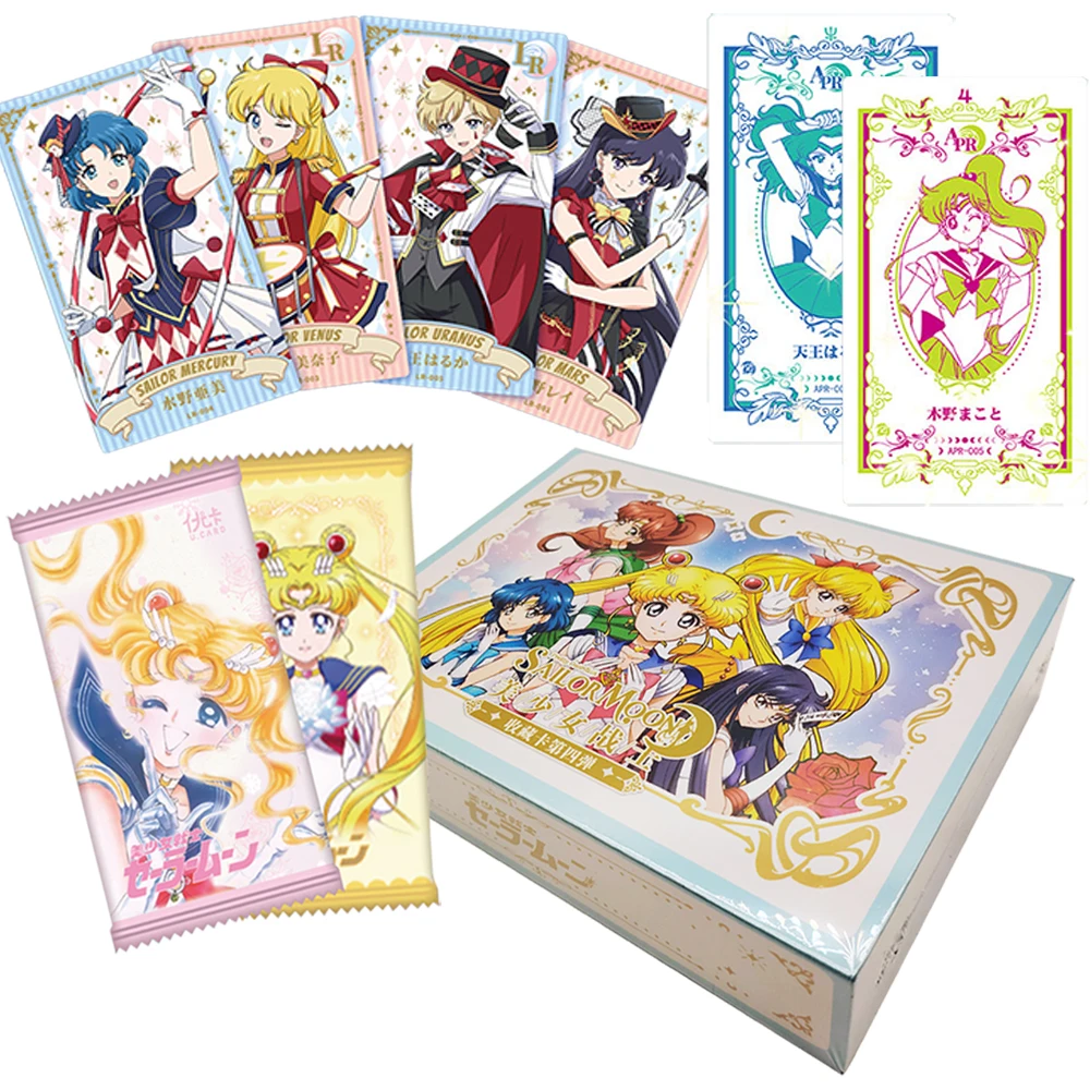 

Sailor Moon Collection Card Funny Creative Puzzle Cards Children's Favorite Magic Battle Anime Peripheral Toys Christmas Gifts