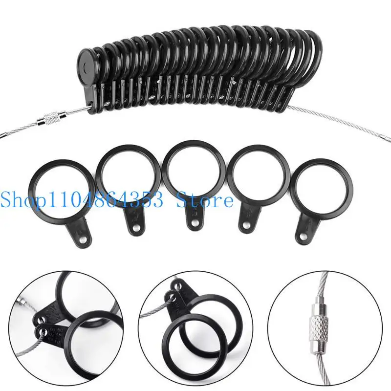 652F The Ring Size Measurement Tool Set Includes Ring Size Meter Ring Jewelry Making US Ring Size Gauge and Belt