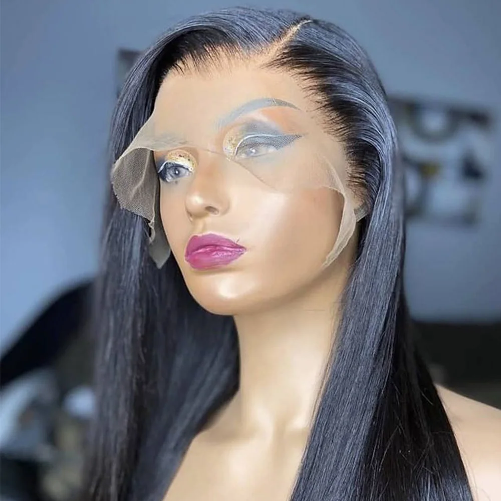 100% شعر بشري خام 13x6 Hd الدانتيل الباروكة الأمامية مستقيم الدانتيل شعر مستعار أمامي 30 36 بوصة 4x4 Hd الدانتيل غلويليس شعر مستعار لا الغراء الشعر البشري #1