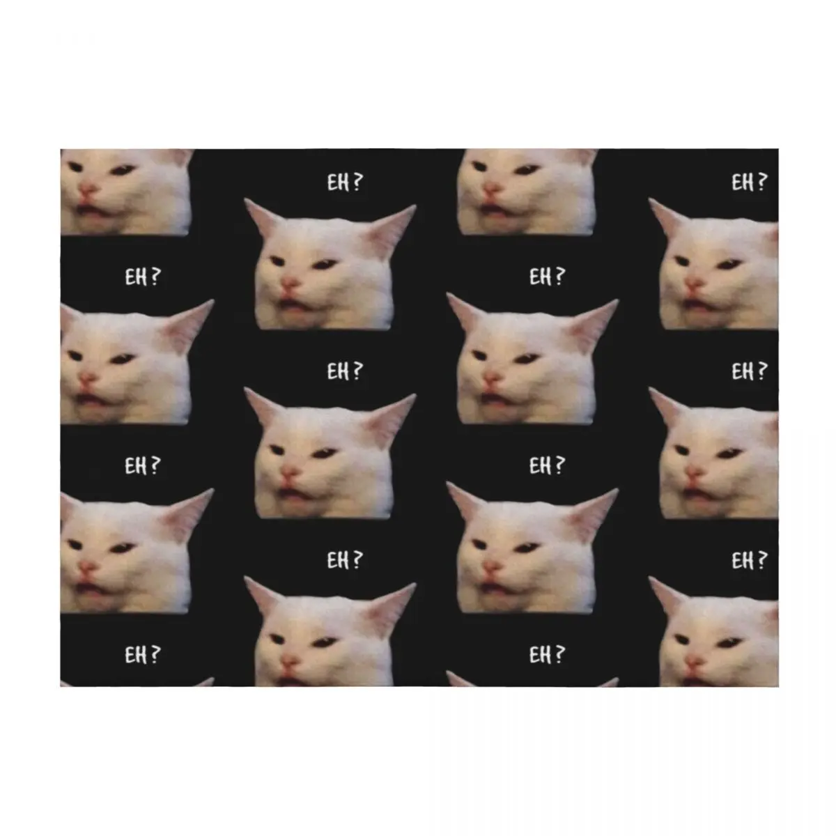 

Smudge the cat, table cat -funny memes Throw Blanket decorative Blankets For Bed Vintage Warm Blankets