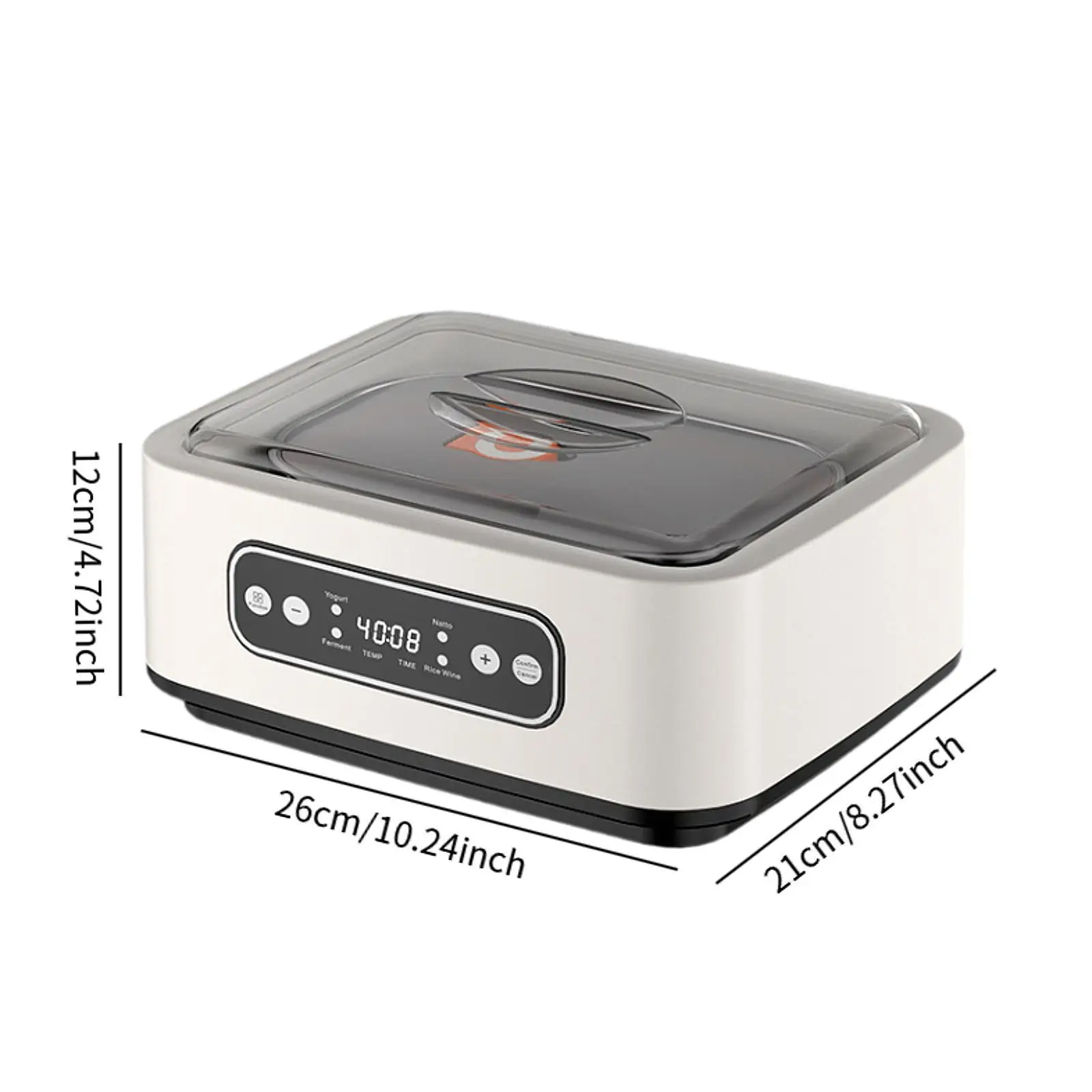 Yogurtera Pequeños Electrodomésticos de Cocina Hogar Profesional Acero Inoxidable