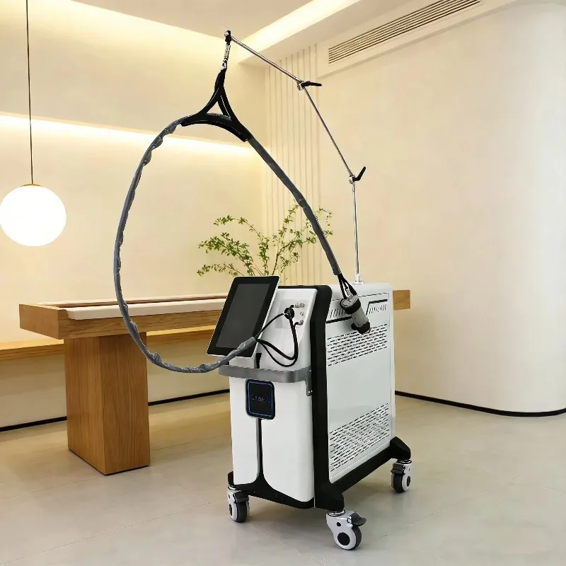 Alexandrite Laser Double Wave 755nm 1064nm Long Pulse Nd Yag Laser Hair Removal Equipment