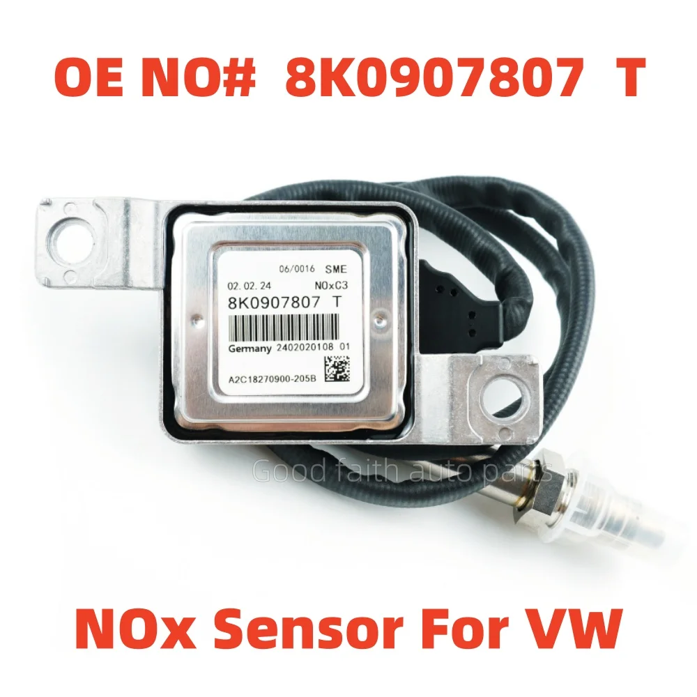 8K0907807J 8K0907807T 5WK97205 Original New Nox Sensor Nitrogen Oxide Sensor For Audi A4 8K A5 A6 Q5 8R 2010-2017