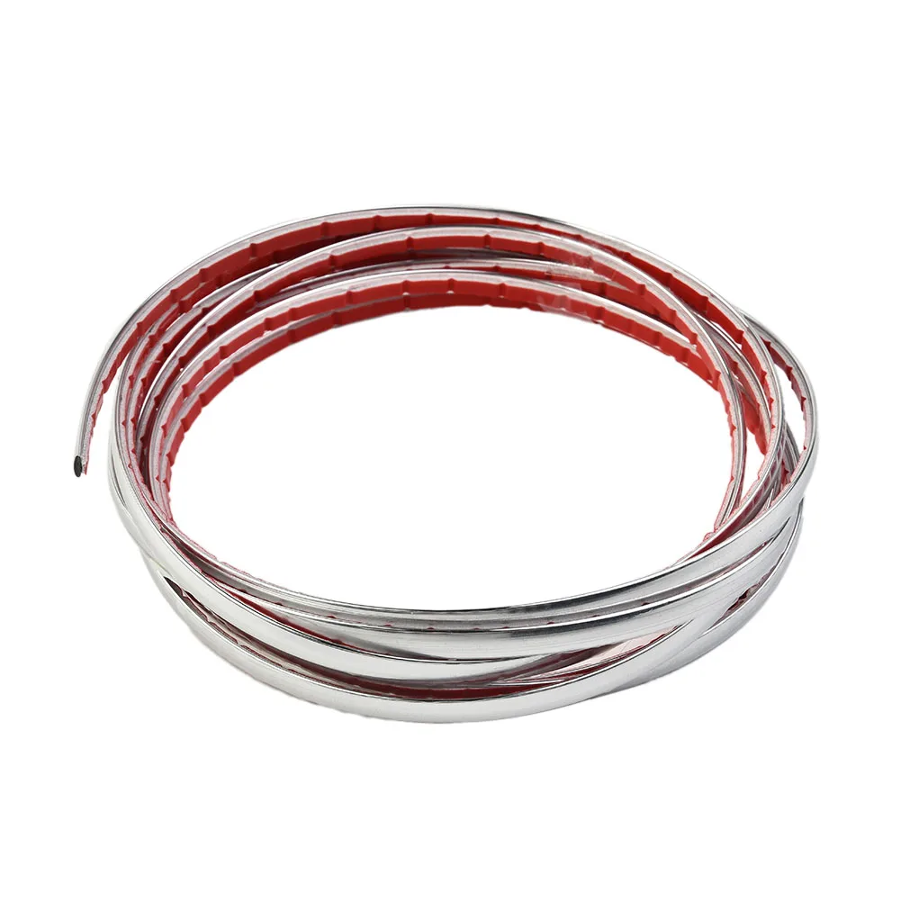 Decor Strip Car Casement Car Window Strip Accessory Around Casement Moulding Trim Chrome Strip Striker Switch Panel