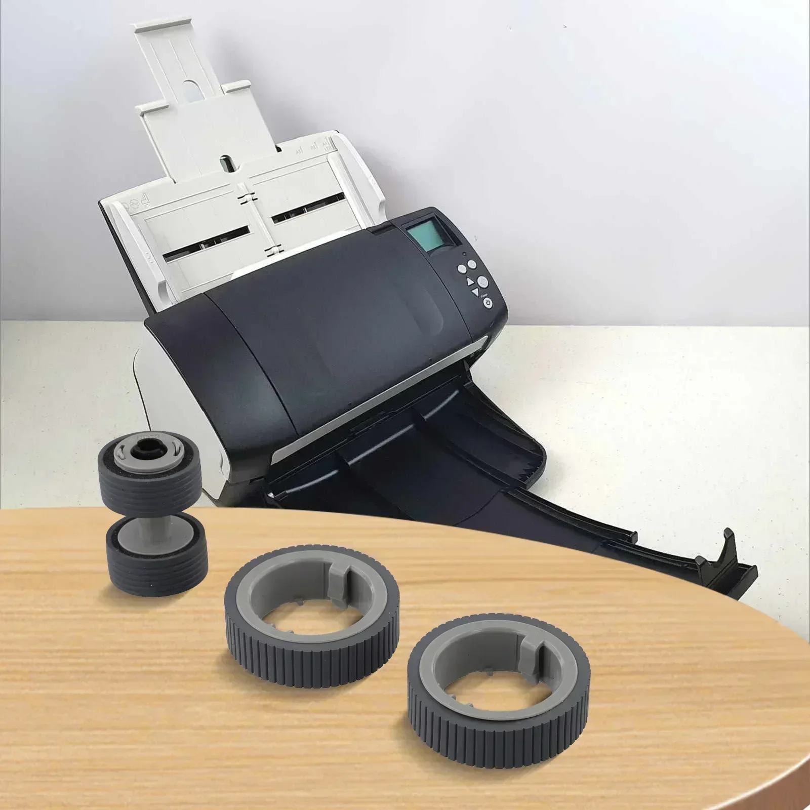 

1pc Scanner Brake Roller And Pick Roller Kit For Fi-7160, Fi-7180, Fi-7280, And Fi-7260 Pick Brake Roller Tool Accessories